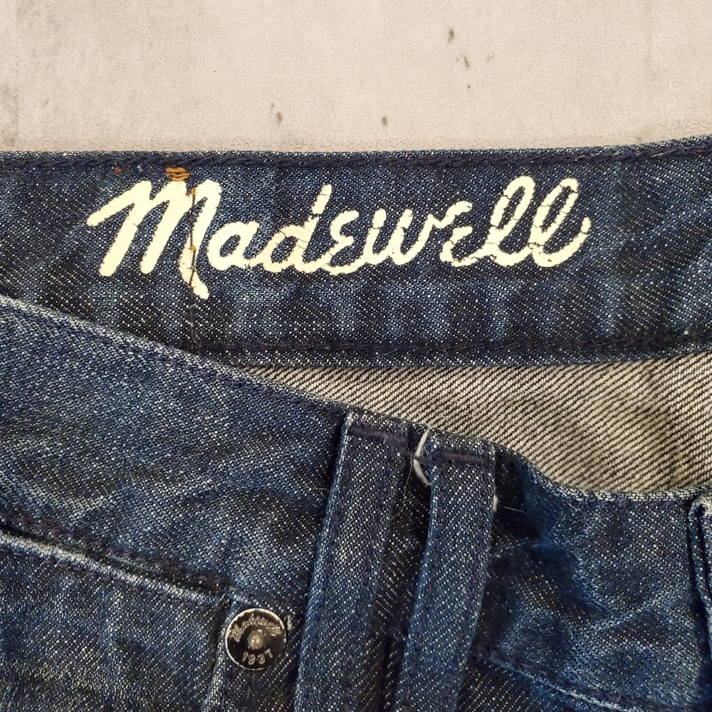 Madewell Cuffed Jean Shorts Women's Size 27 - Picture 7 of 9